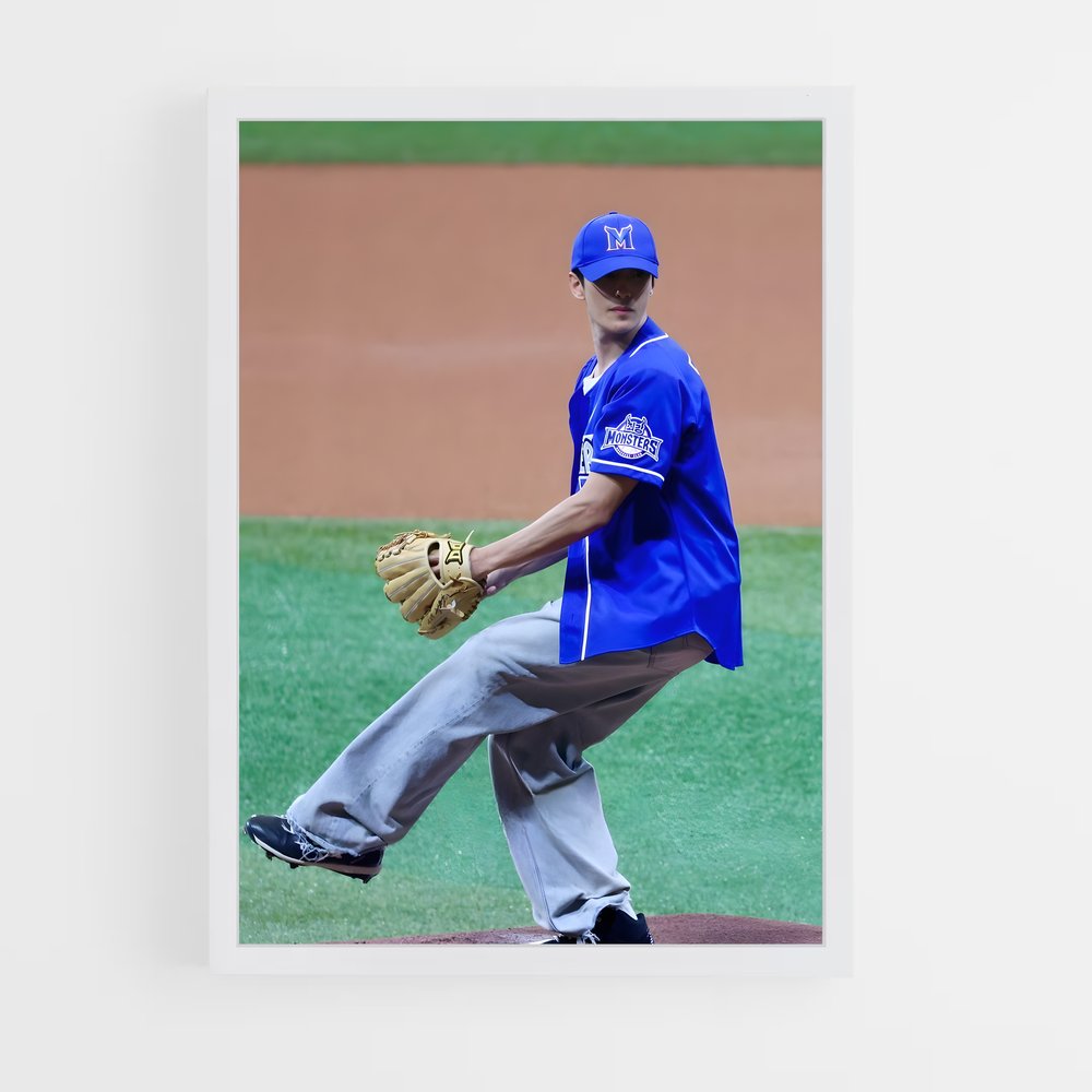 Poster Lancer de la Victoire – affiche Baseball (vue 3)